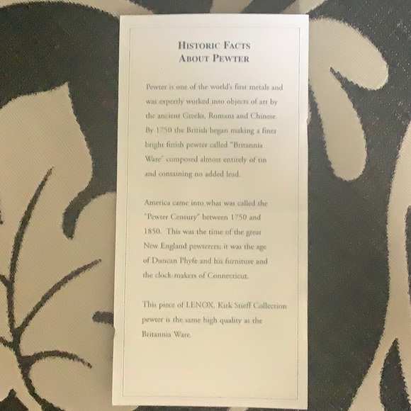 Kirk-Stieff Pewter Baby Cup 251 Never Used NIB - Picture 11 of 15